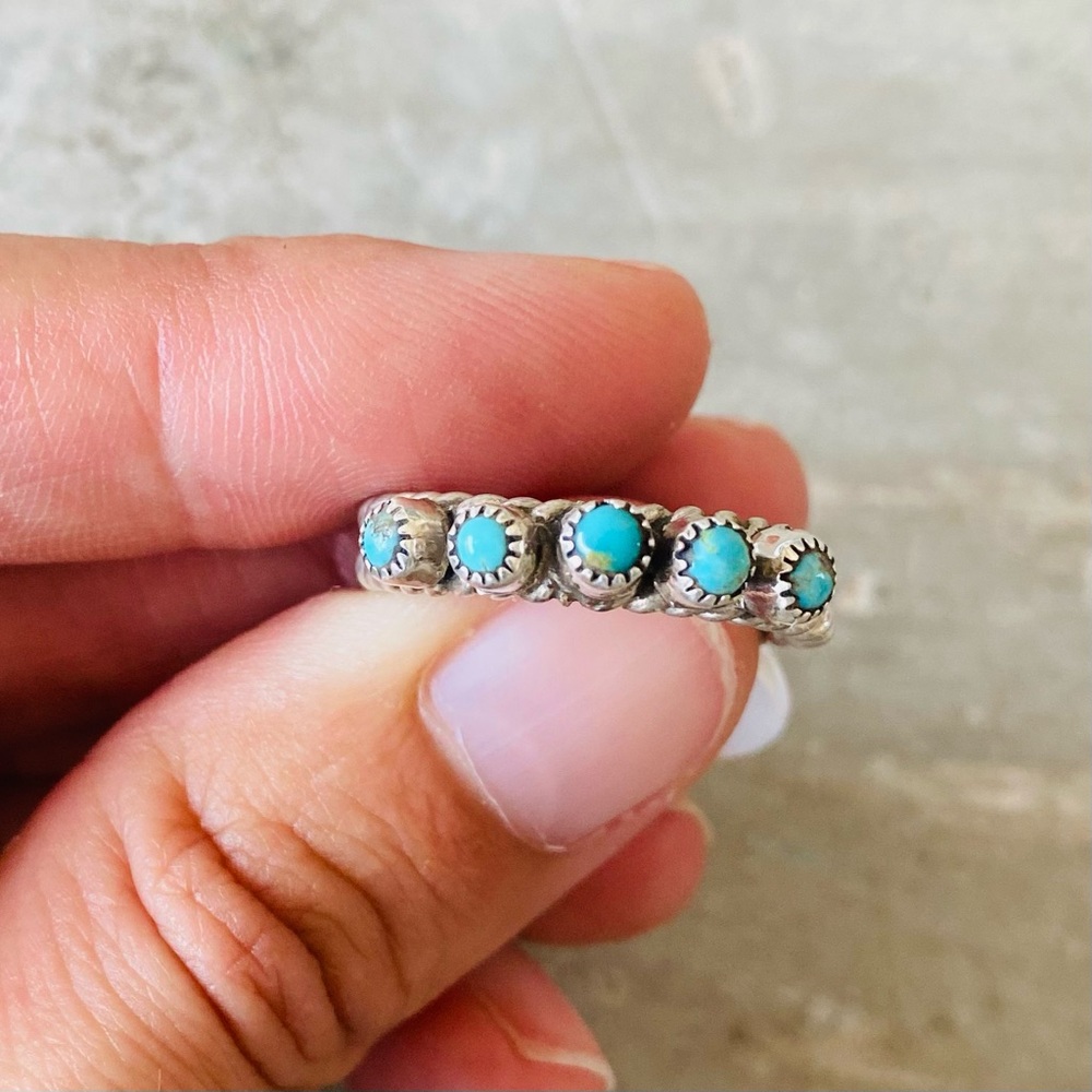 Turquoise Silver Women's Ring